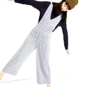 NWOT- Madewell Herringbone V-Neck Overalls